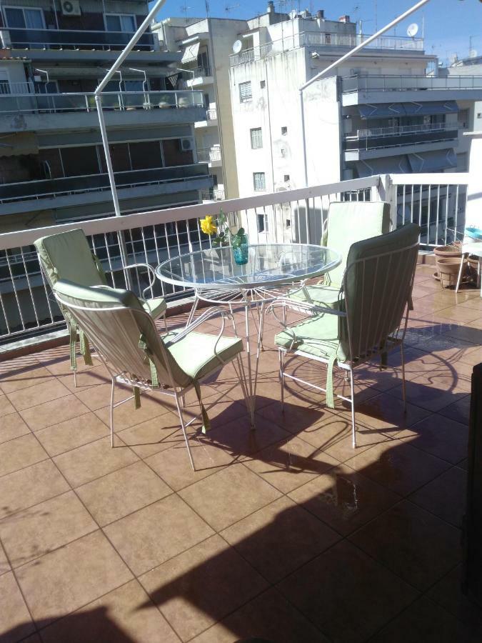塞萨洛尼基Cozy Penthouse Next To Metro Station公寓 外观 照片